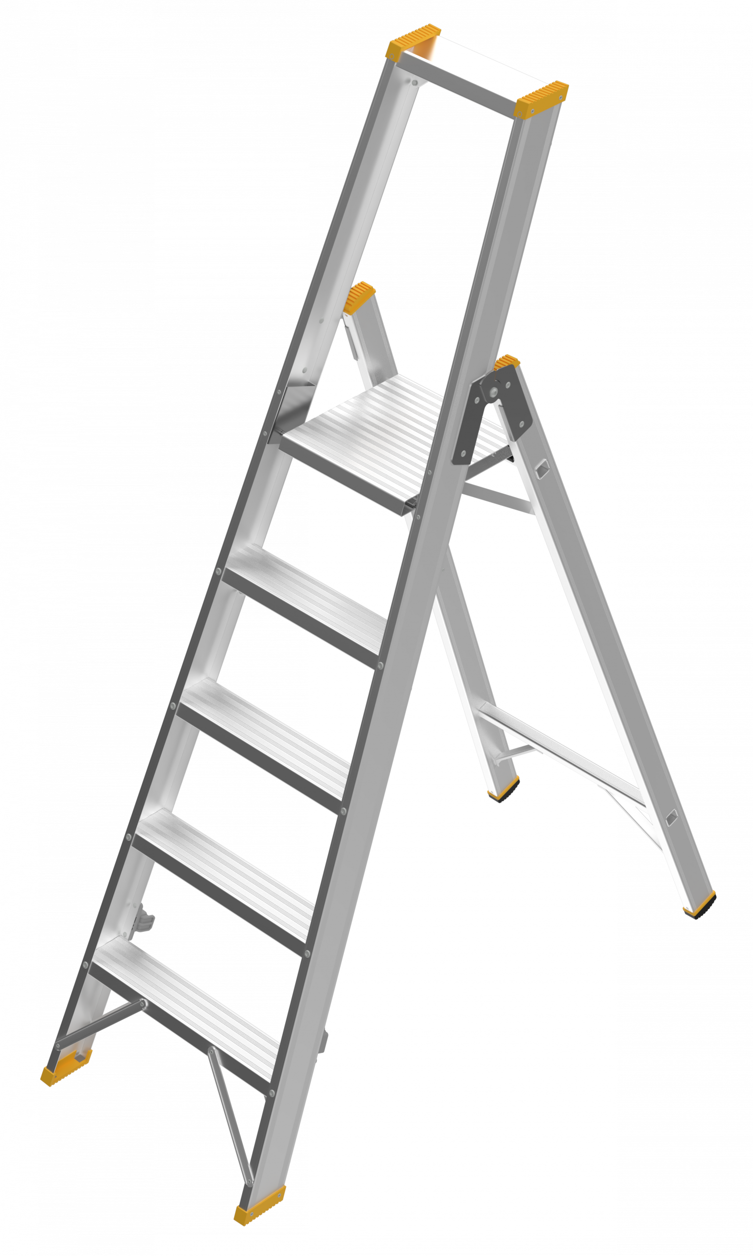 Stufenstehleiter mit Plattform